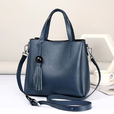 Woman genuine leather handbag 202453