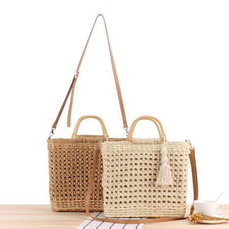 Fashion straw beach bag 202534