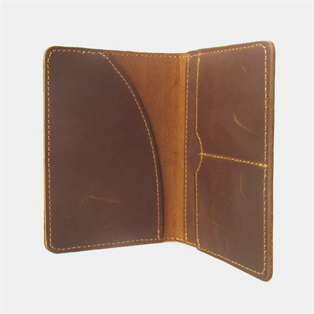 vintage genuine leather passport holder wallet 2021012