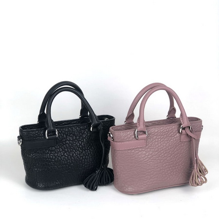 231621 small genuine leather tote leather tassel