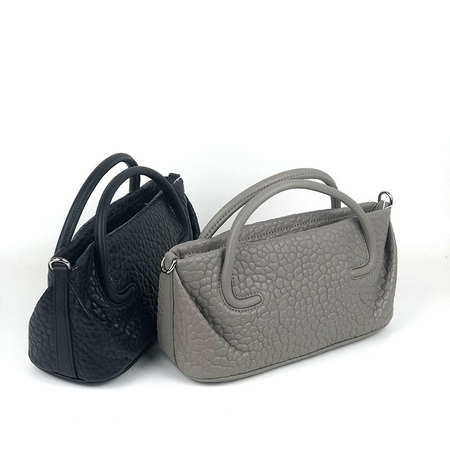 231722 chic unique design genuine leather handbag woman purse